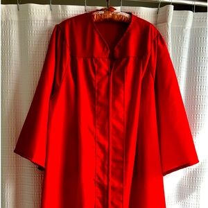 College graduation gown